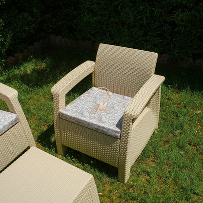 سێتی دانیشتنی باخچەی مۆدێرن