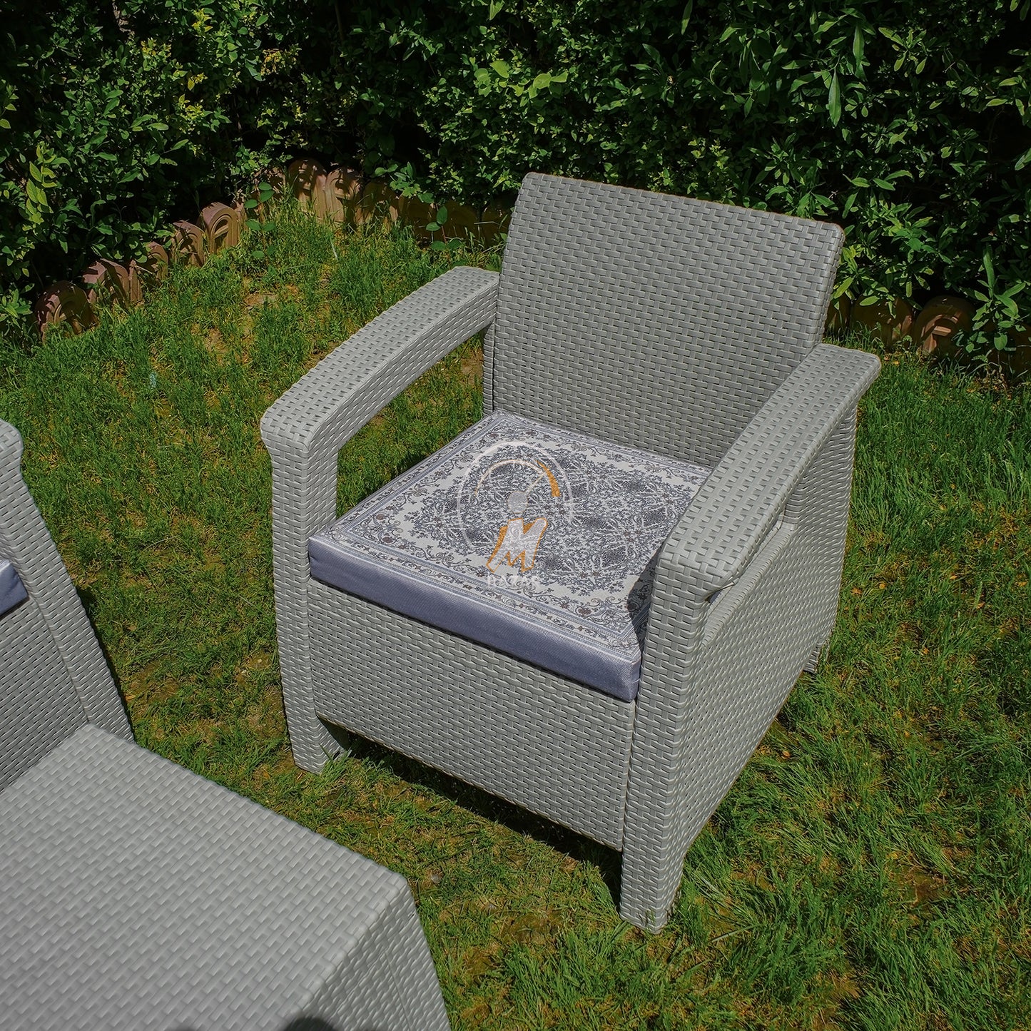 مجموعة جلوس الحديقة الحديثة