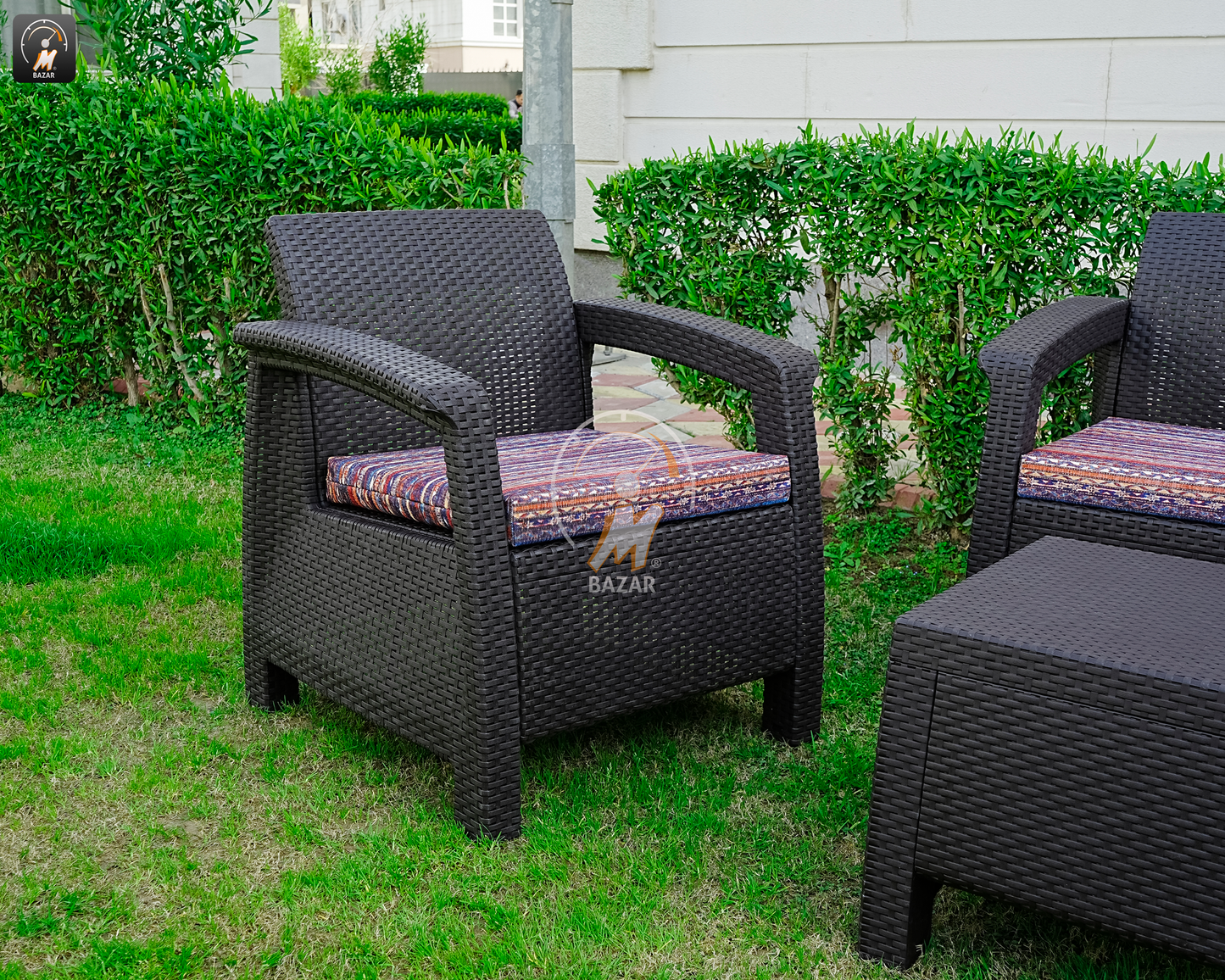 سێتی دانیشتنی باخچەی مۆدێرن