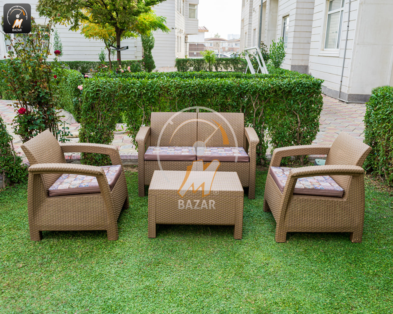 Modern Garden Seating Set