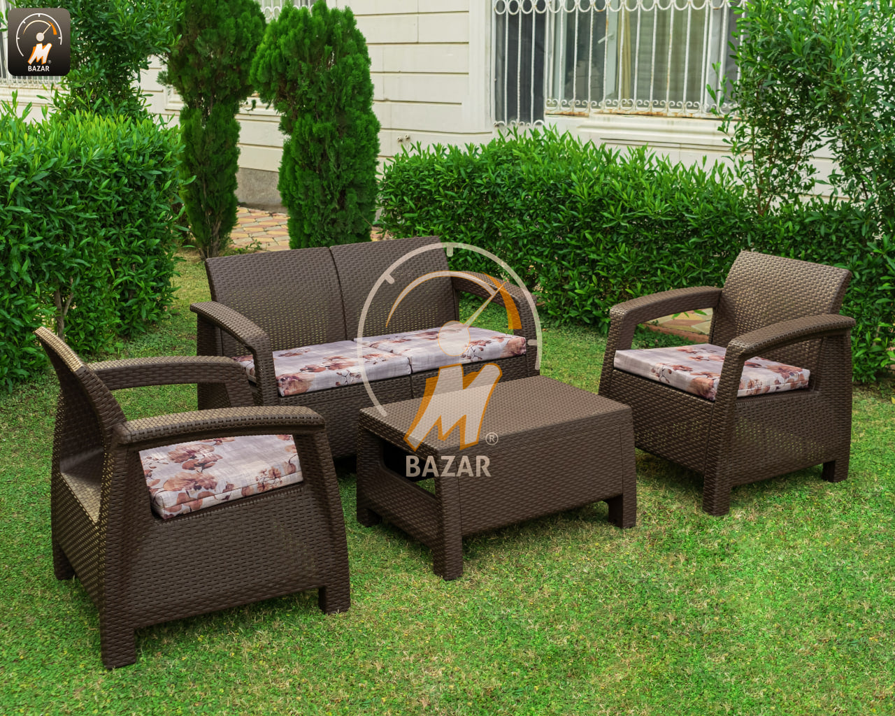 Modern Garden Seating Set