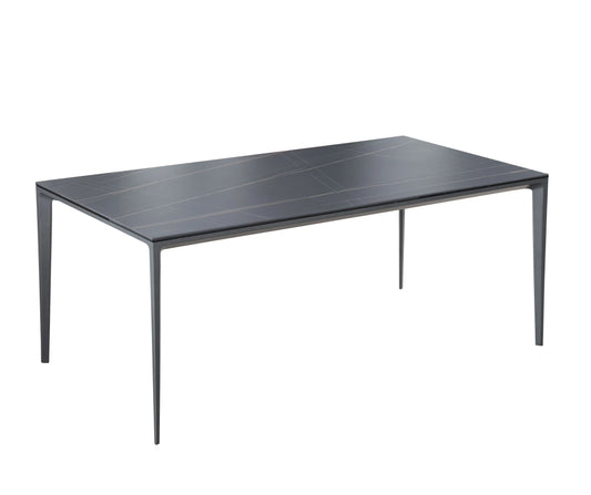 Black Marble Dining Table