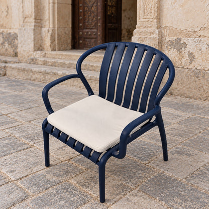Modern Luxury Durable Outdoor Seating Set - Navy Blue