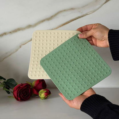 Heat-Resistant Silicone Trivet Mat
