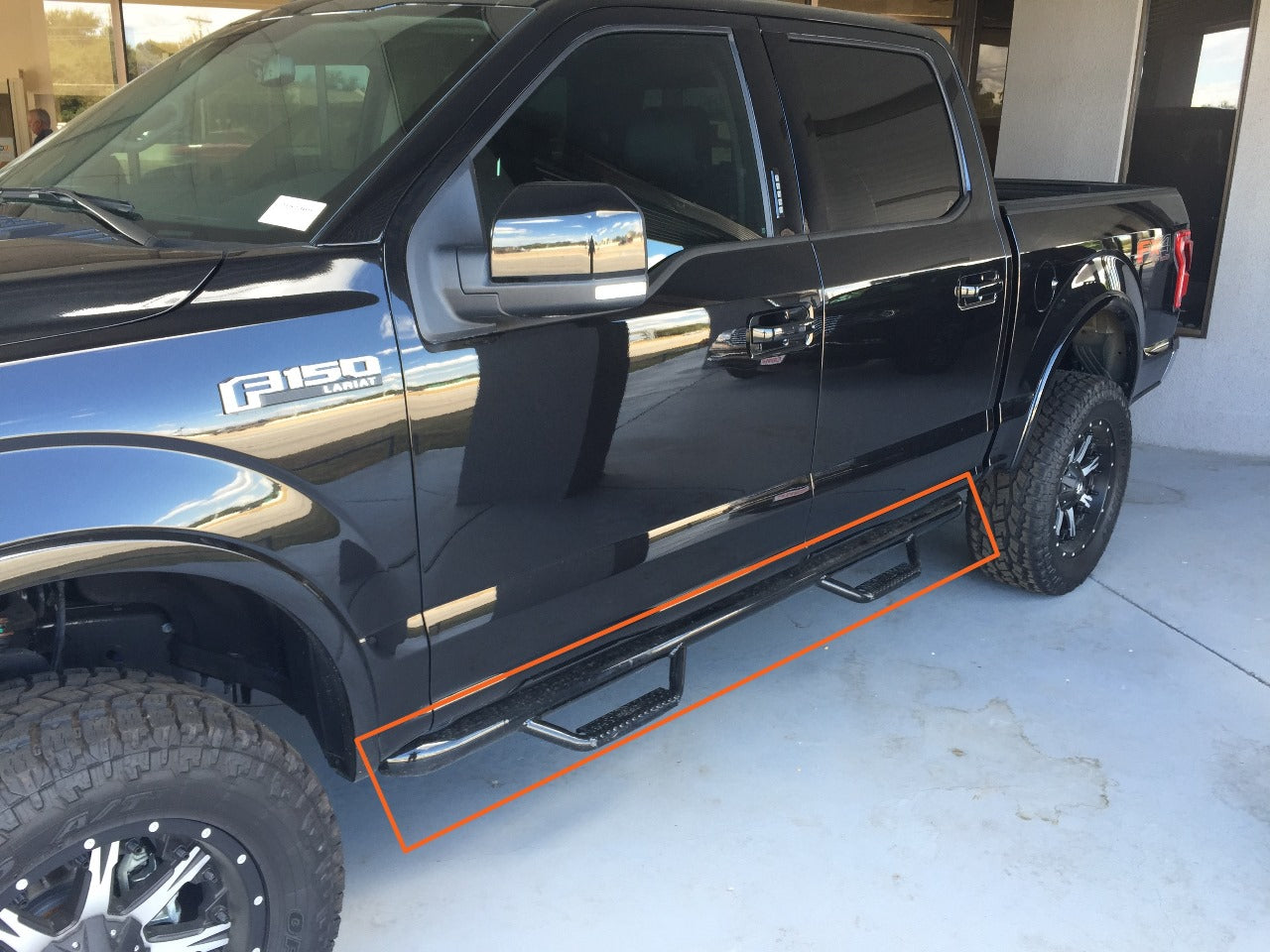 Ford F-150 Aluminum Side Steps