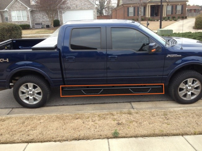 Ford F-150 Aluminum Side Steps