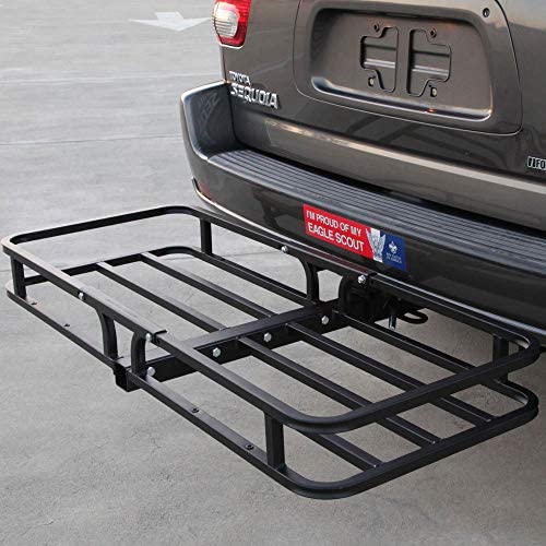 Hitch/Roof Mount Car Cargo Carrier
