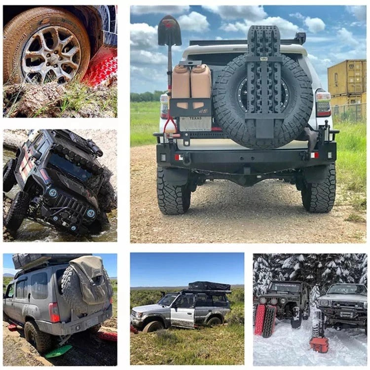 Car Emergency Tire Ladder - Tire Skid Plate