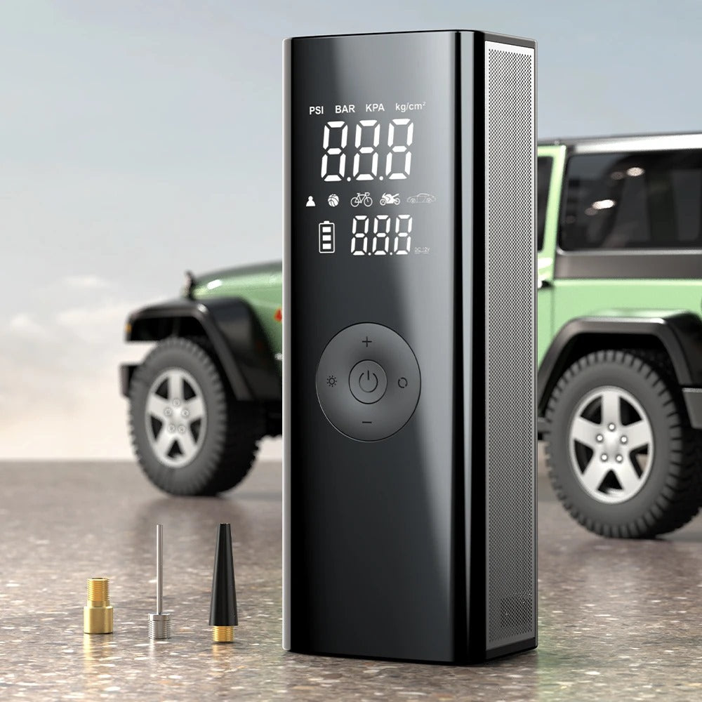 Cordless Portable Air Compressor Tire Inflator Pump