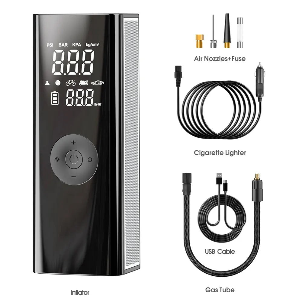 Cordless Portable Air Compressor Tire Inflator Pump