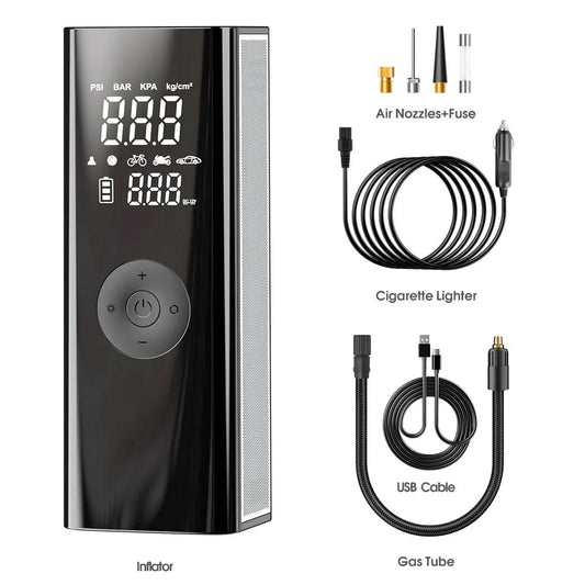 Cordless Portable Air Compressor Tire Inflator Pump