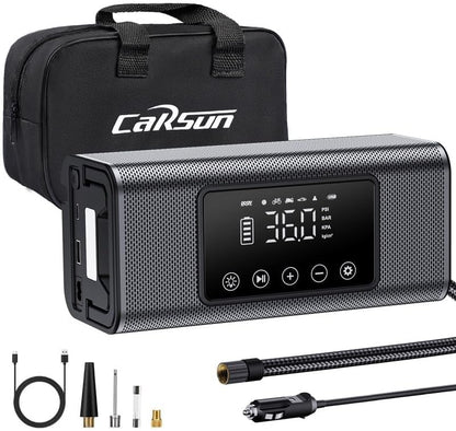 Rechargeable Cordless Air Compressor Tire Inflator Pump