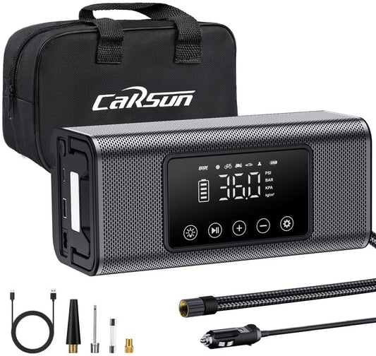 Rechargeable Cordless Air Compressor Tire Inflator Pump