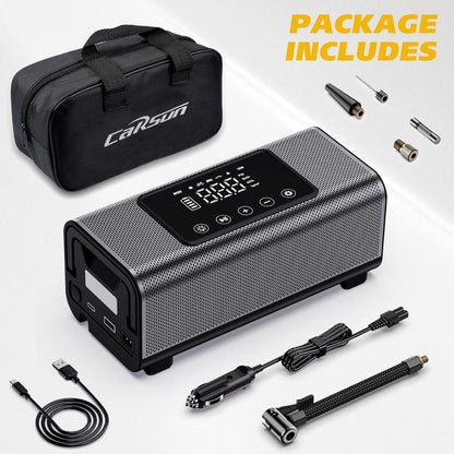 Rechargeable Cordless Air Compressor Tire Inflator Pump