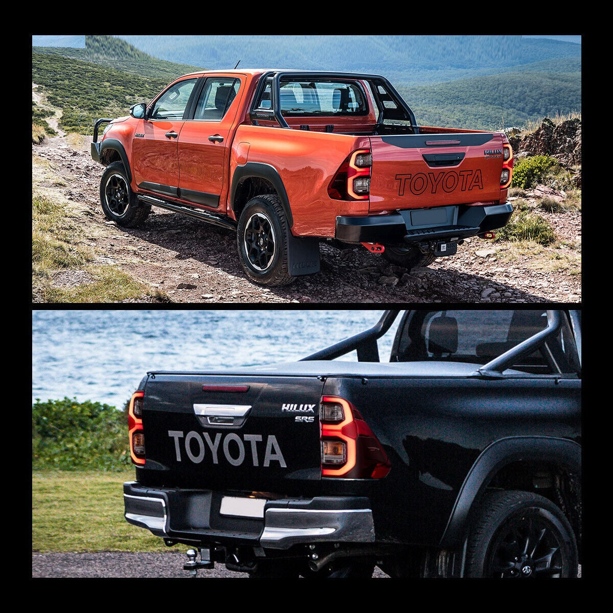 Toyota Hilux Revo Rocco 2015-2021 Tail Lights