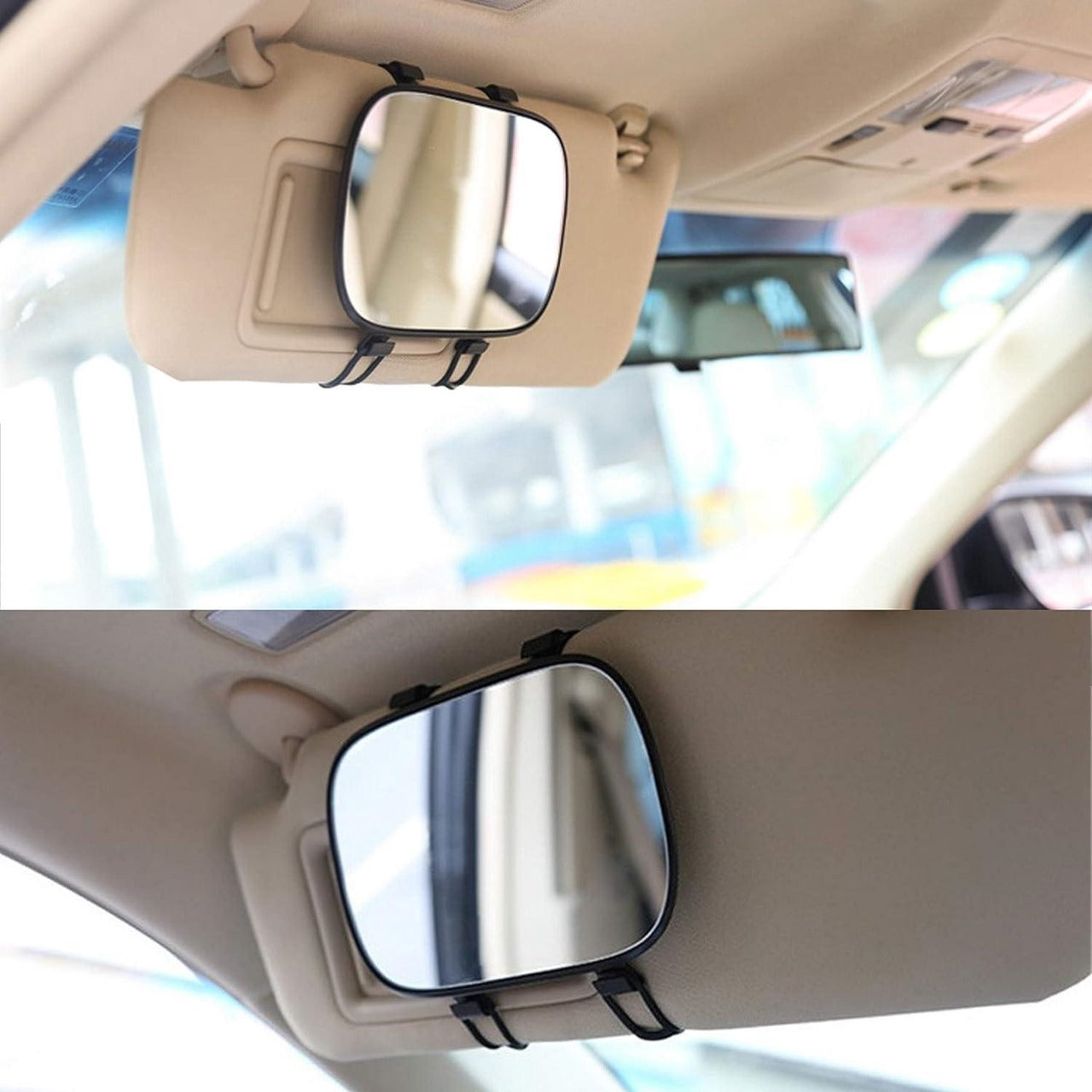 Portable Car Sun Visor Makeup Mirror
