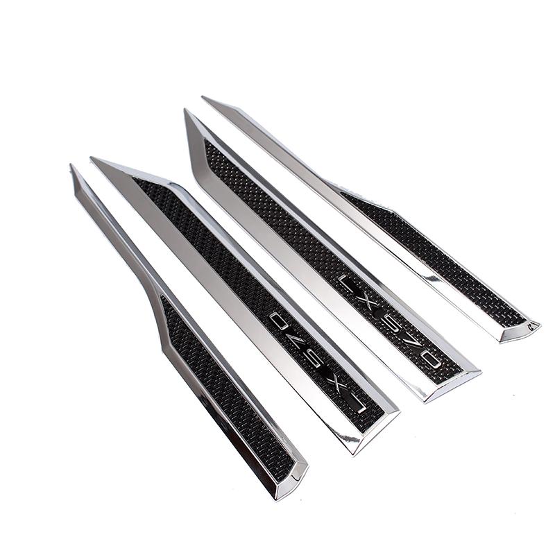 4pcs Lexus LX570 2006-2020 Side Fender