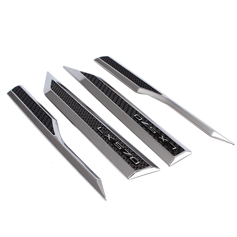 4pcs Lexus LX570 2006-2020 Side Fender