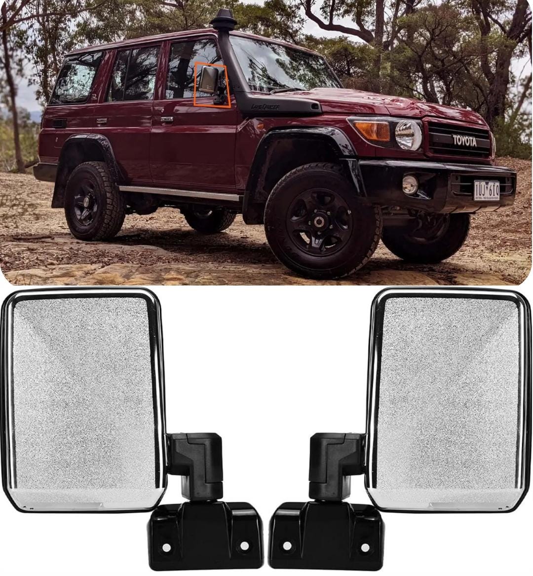 Toyota Landcruiser 70 75 78 Side View Mirror