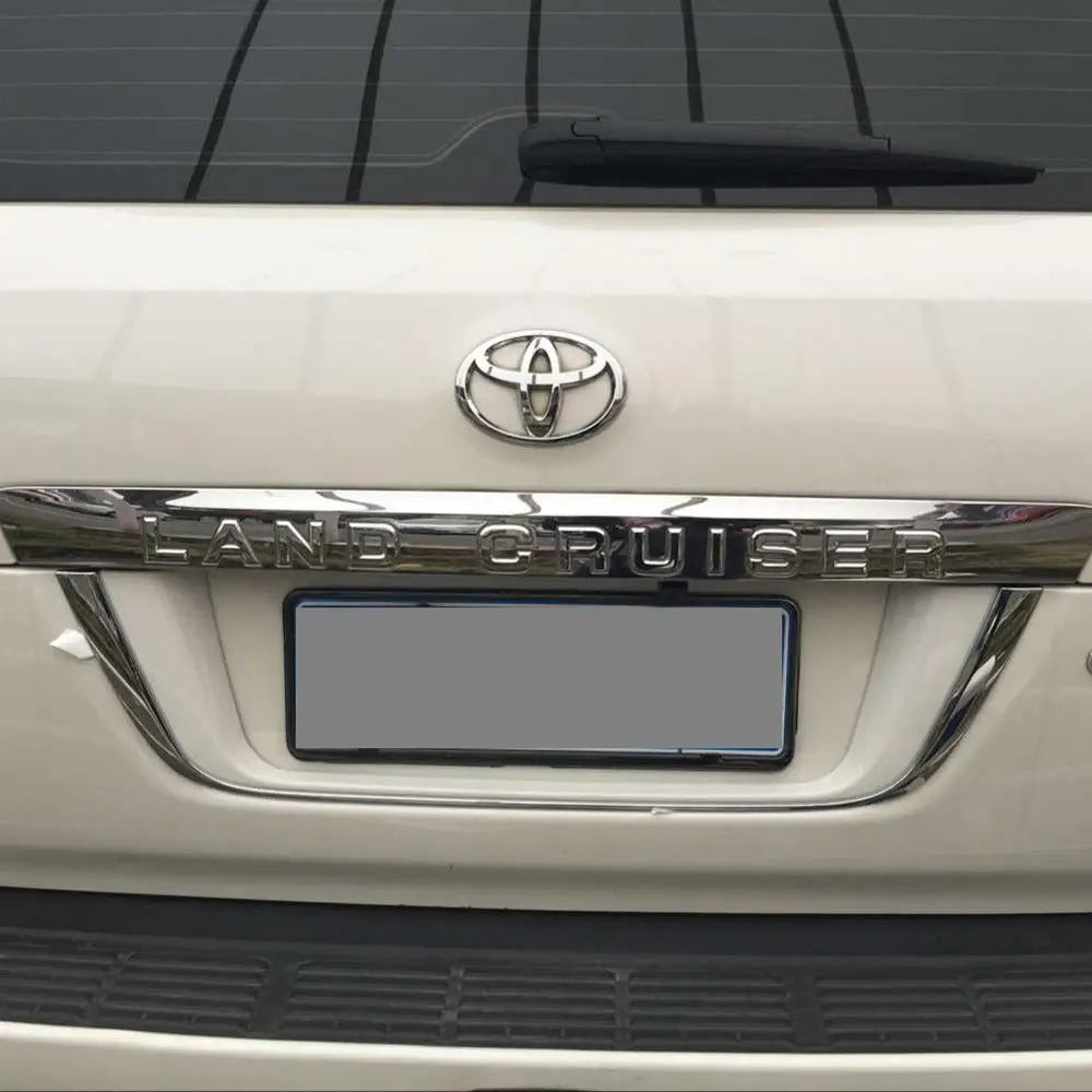 Toyota Land Cruiser 2020 Rear License Plate Molding Cover