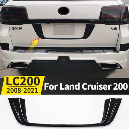 Toyota Land Cruiser 2016 Rear License Plate Molding Cover