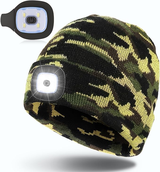Comfortable Hat with USB Rechargeable Led