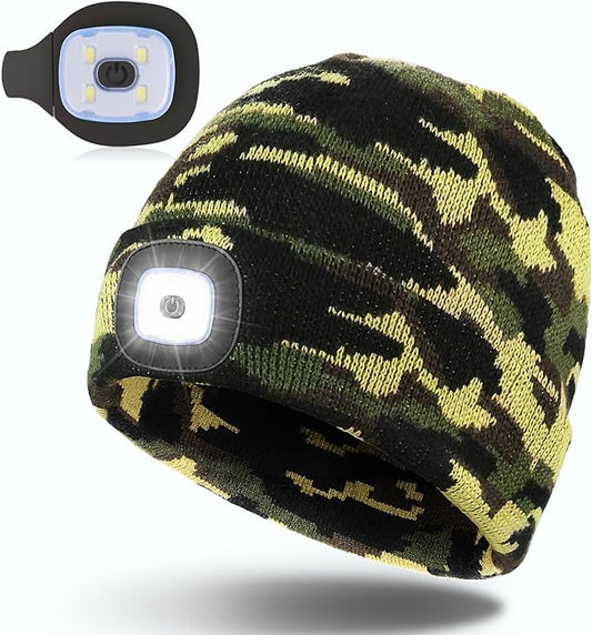 Comfortable Hat with USB Rechargeable Led