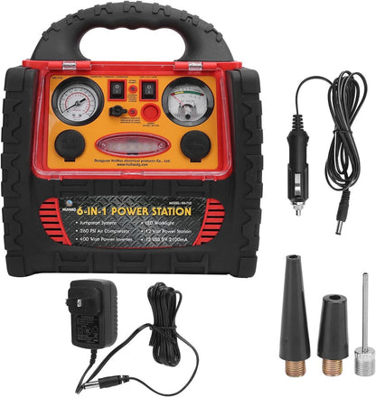 1400Amps 6-in-1 Portable Power Station