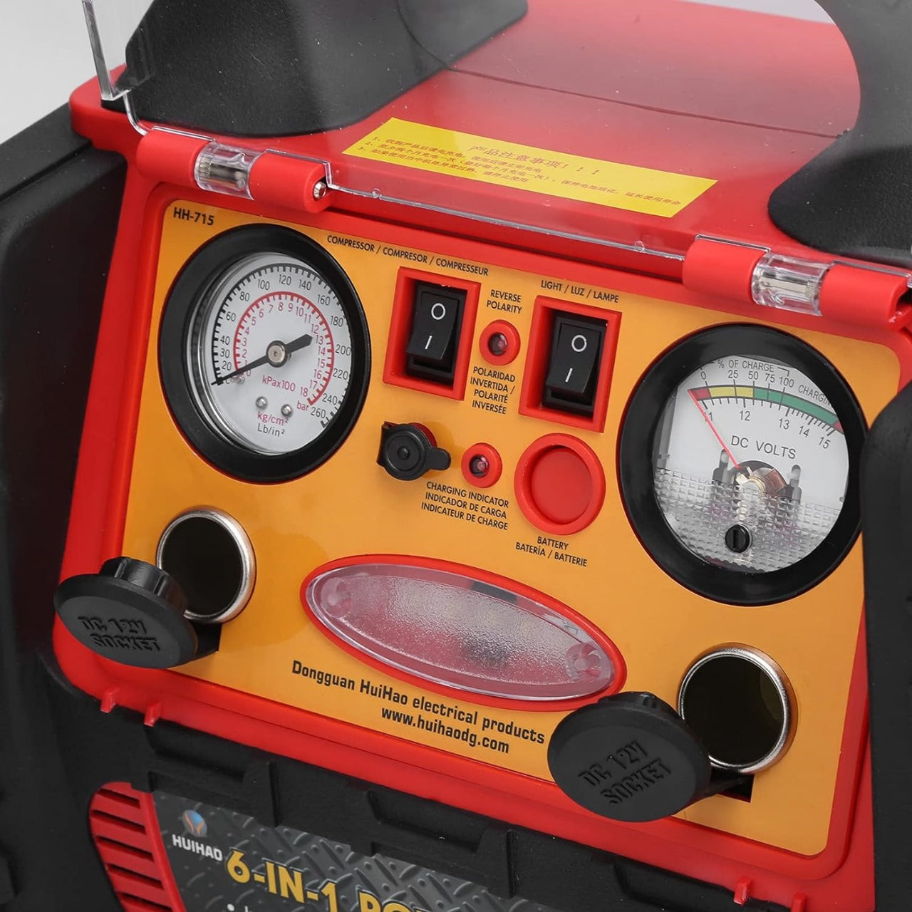 1400Amps 6-in-1 Portable Power Station