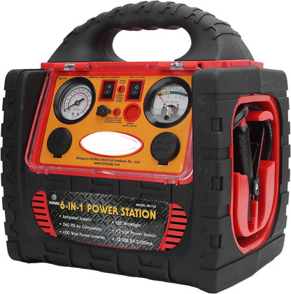 1400Amps 6-in-1 Portable Power Station