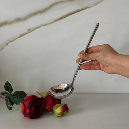 Luxury Gold / Silver Stainless Steel Skimmer & Ladle Set
