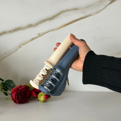 4-Stage Manual Knife Sharpener with Ergonomic Handle