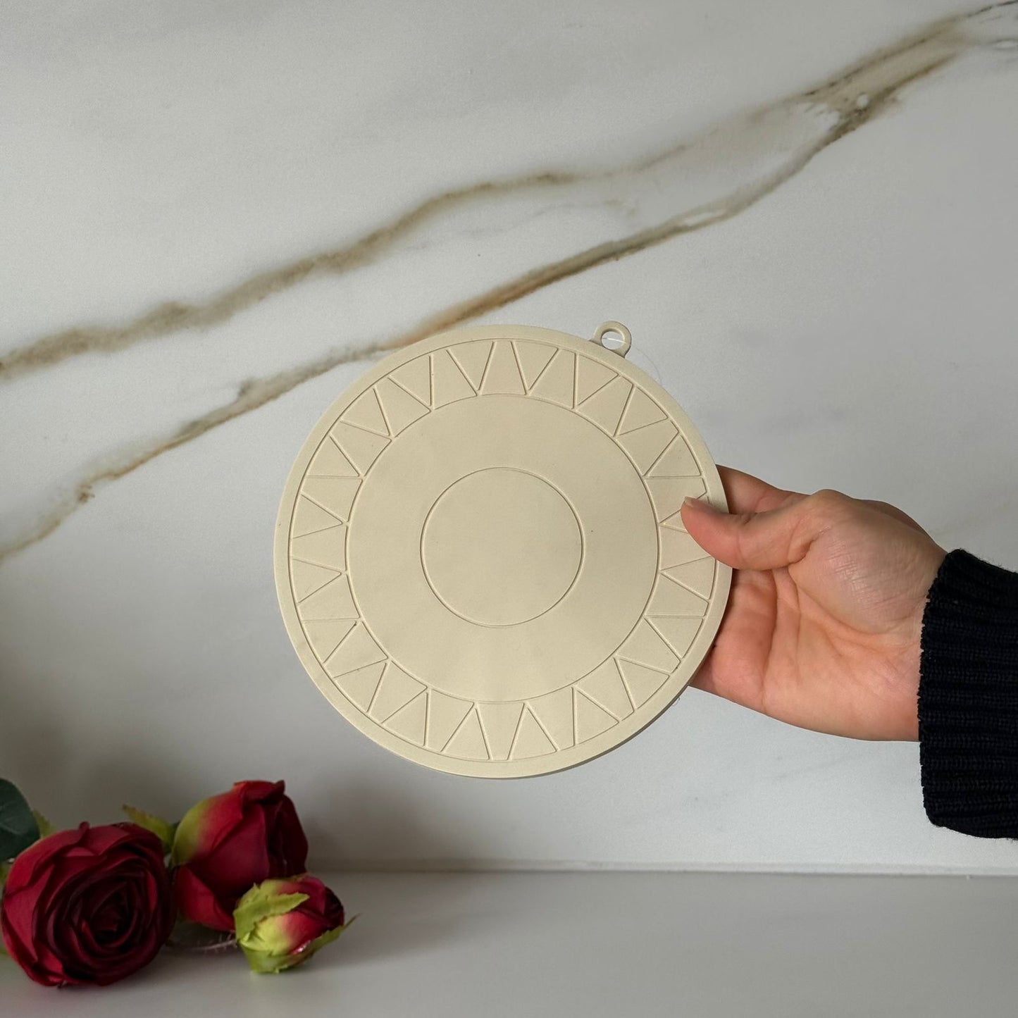 Heat-Resistant Silicone Trivet Mat