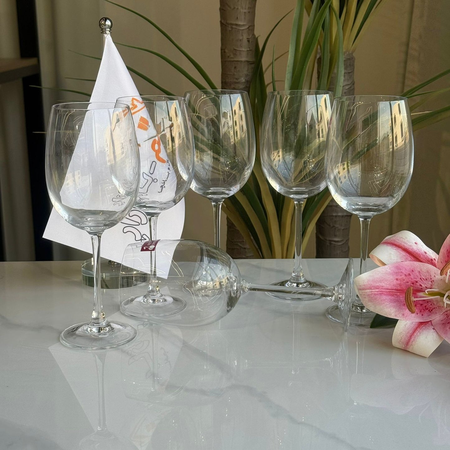 سێتی پەرداخی کلاسیکی شووشەی نایاب – سێتی 6