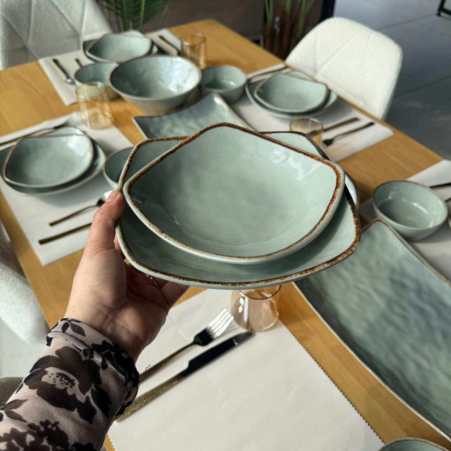 Luxury Melamine Dinnerware Collection