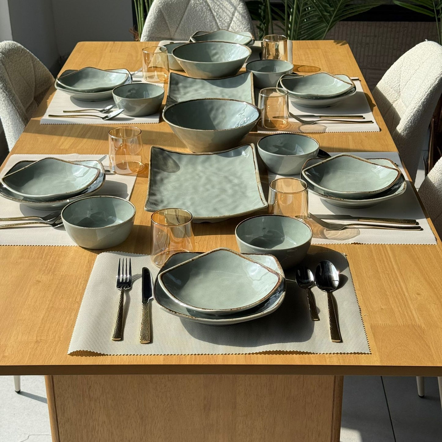 Luxury Melamine Dinnerware Collection