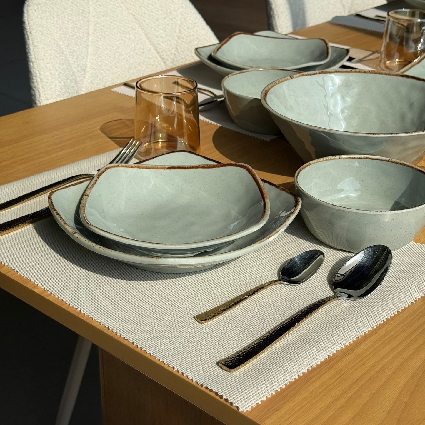 Luxury Melamine Dinnerware Collection