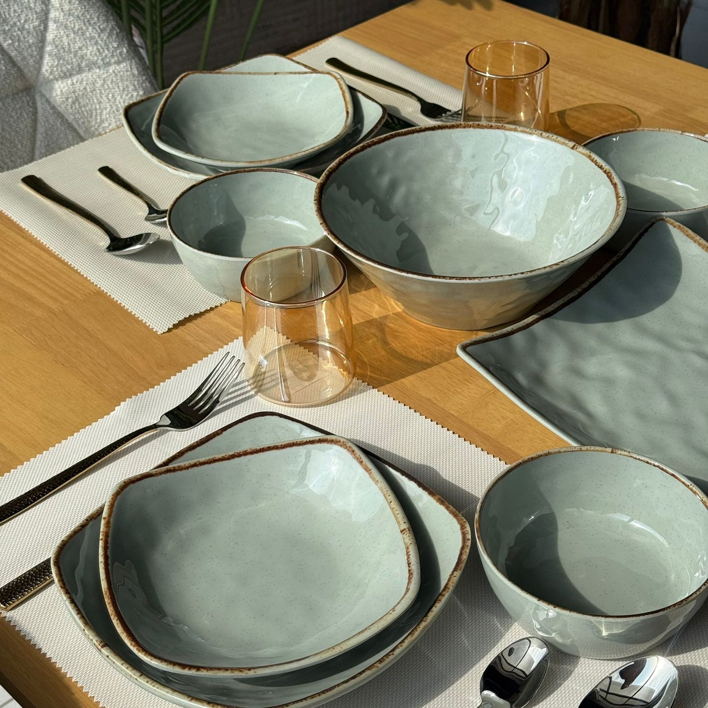 Luxury Melamine Dinnerware Collection