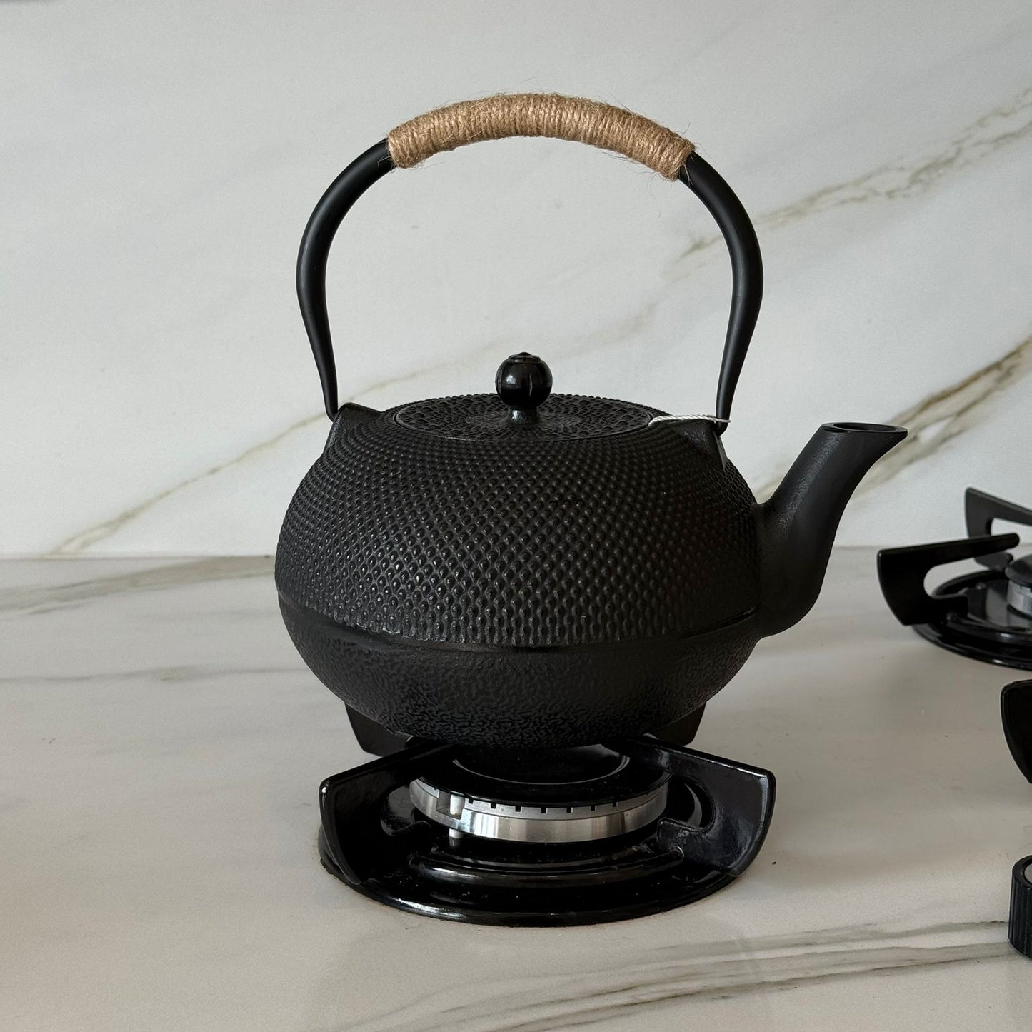 Stoneware Teapot with Stainless Steel Infuser