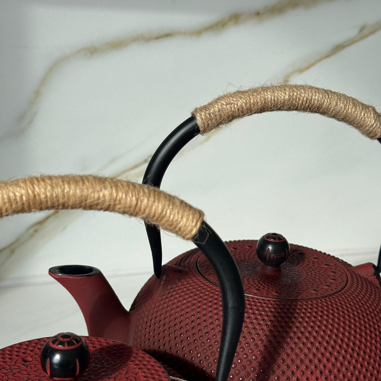 Stoneware Teapot with Stainless Steel Infuser