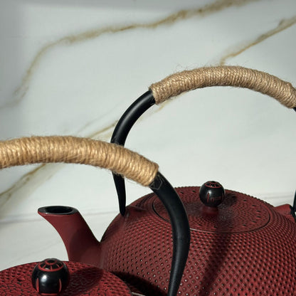 Stoneware Teapot with Stainless Steel Infuser