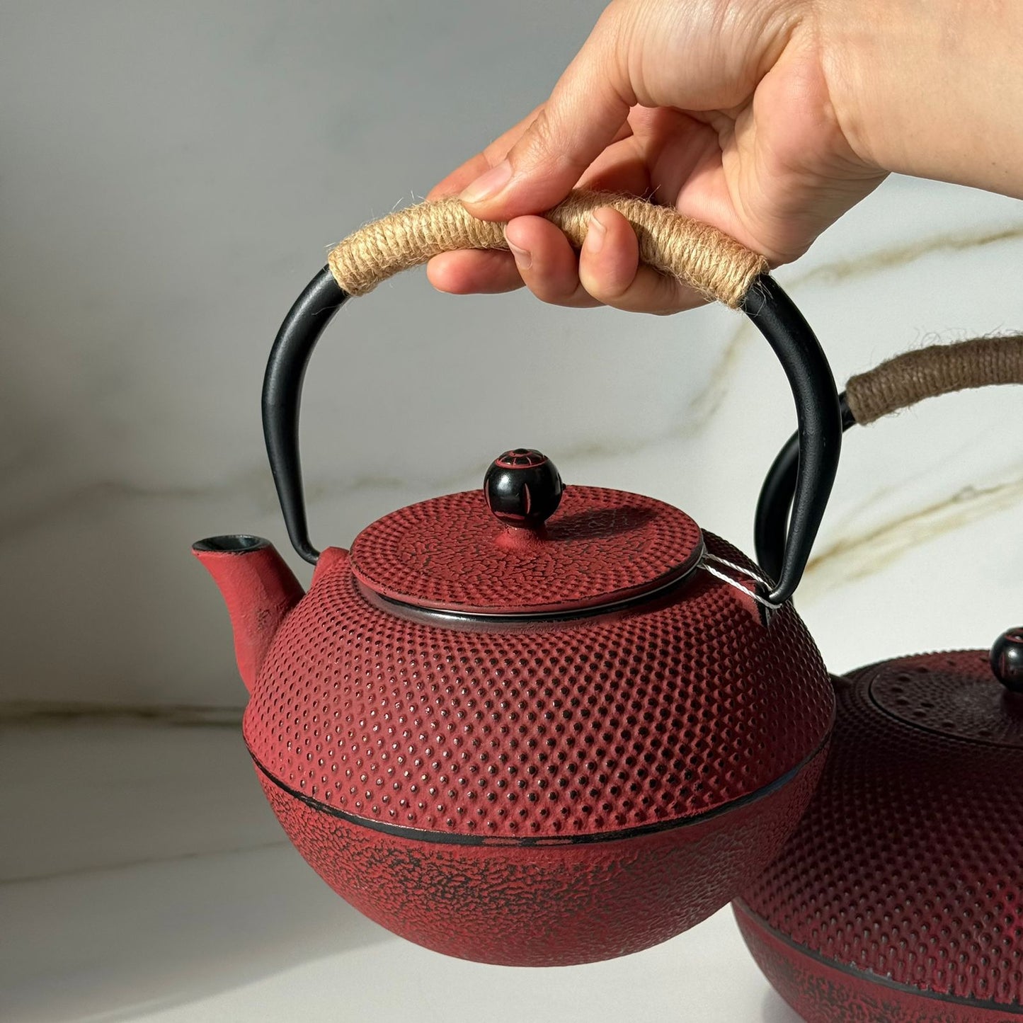 Stoneware Teapot with Stainless Steel Infuser