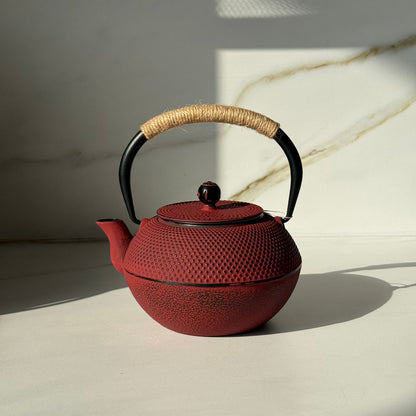 Stoneware Teapot with Stainless Steel Infuser