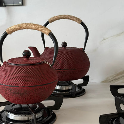 Stoneware Teapot with Stainless Steel Infuser