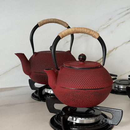 Stoneware Teapot with Stainless Steel Infuser