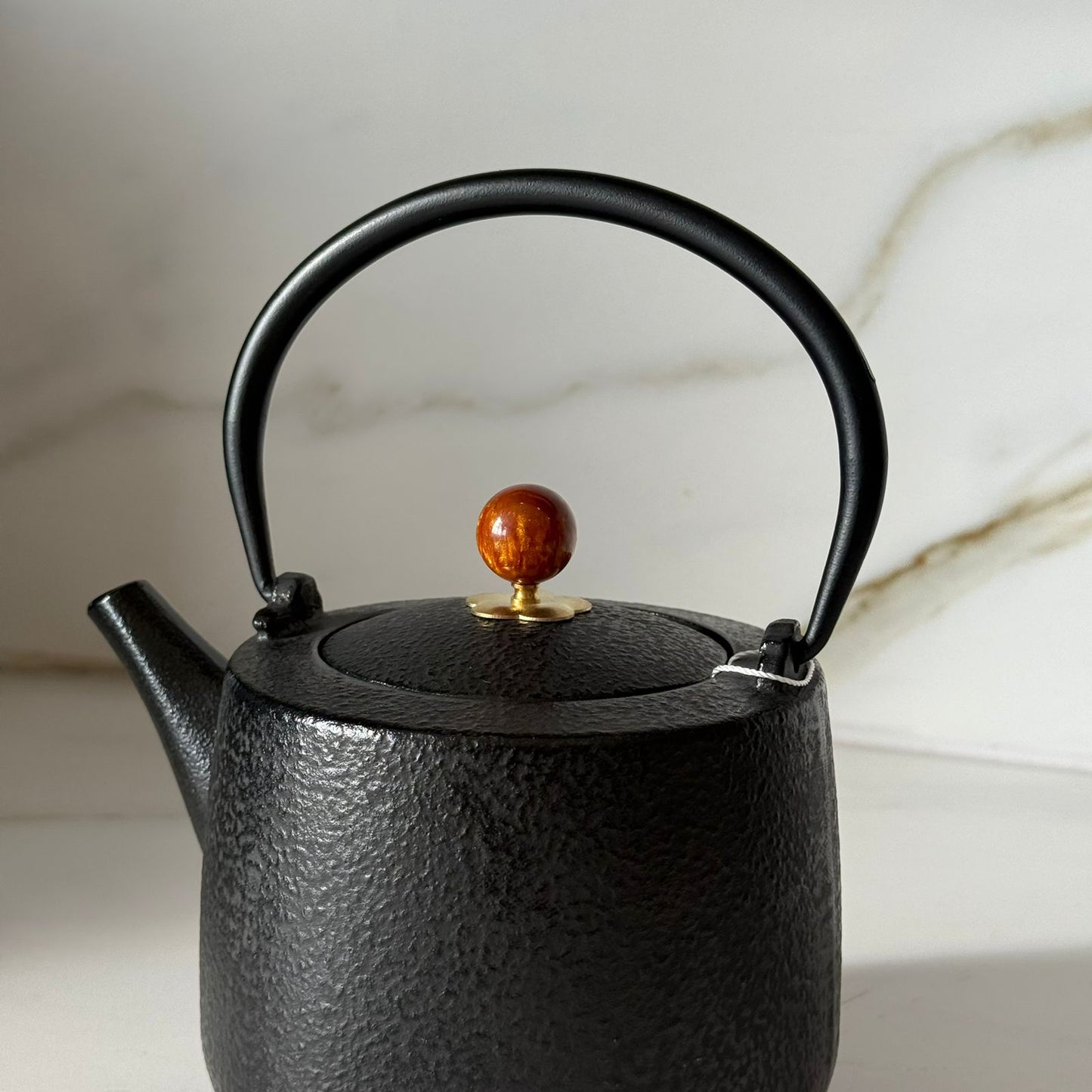 Elegant Stoneware Teapot with Stainless Steel Infuser