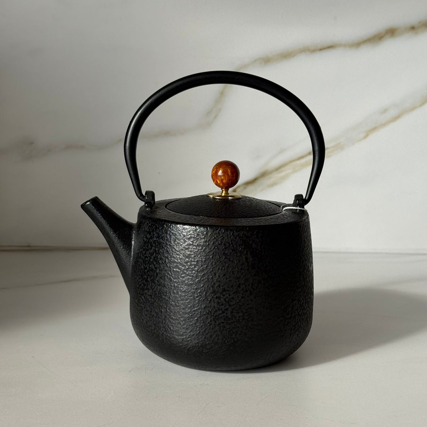 Elegant Stoneware Teapot with Stainless Steel Infuser
