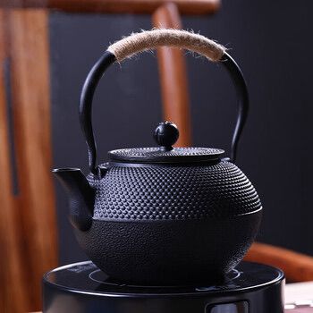 Stoneware Teapot with Stainless Steel Infuser