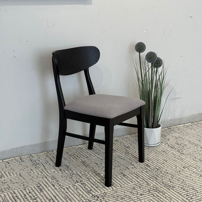 IYAN- Modern Wooden Dining Chair with Cushioned Seat
