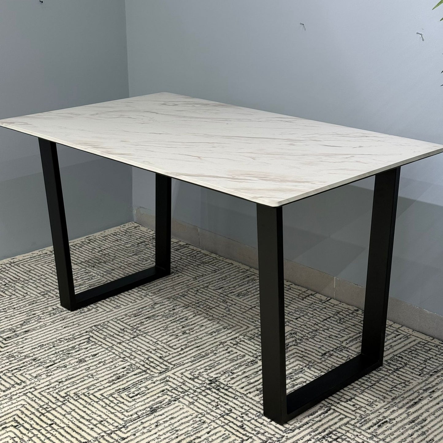 Egan Marble - Modern Wooden Dining Table